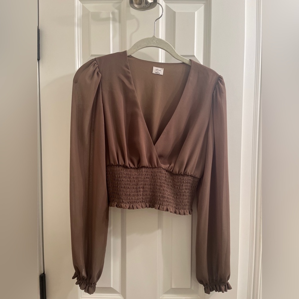 Aritzia Wilfred blouse
